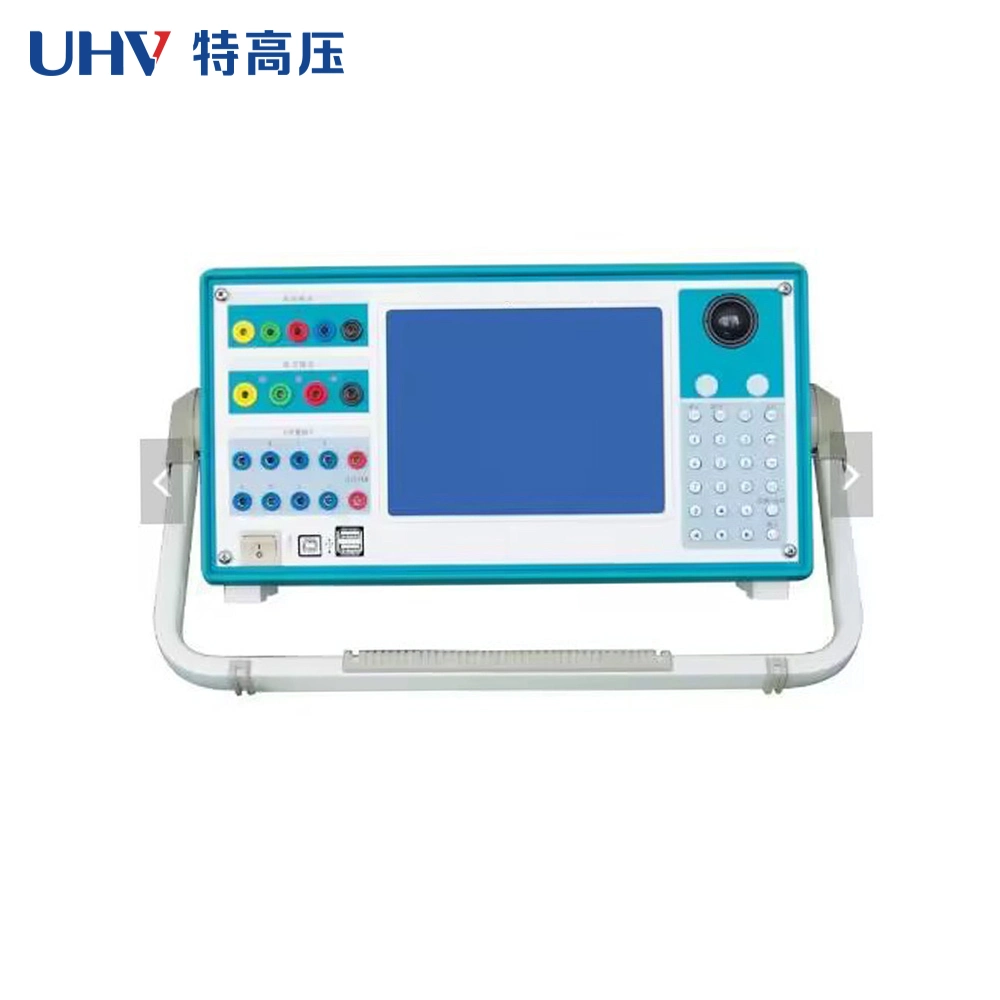 Ht-802 microordenador portátil eléctrico trifásico de Control de la retransmisión de la protección del equipo de prueba