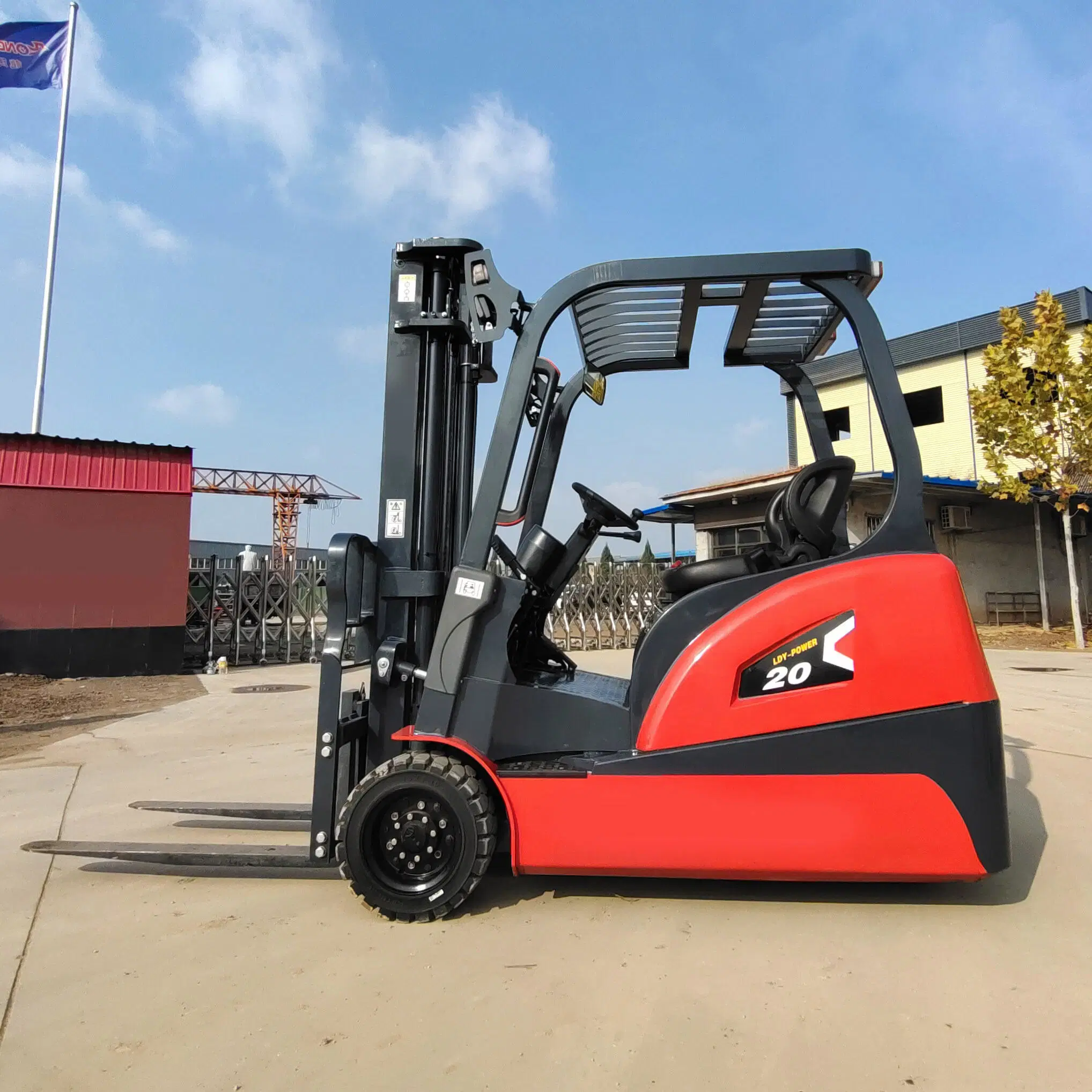 Chinese ISO EPA CE 60V 3.5 Ton Mini Electric Forklifts Trucks Price Battery Sale with Accessories Work 5 Hours