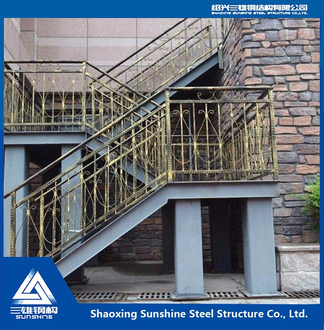 High quality/High cost performance  Steel Stairs with Multiple Floors