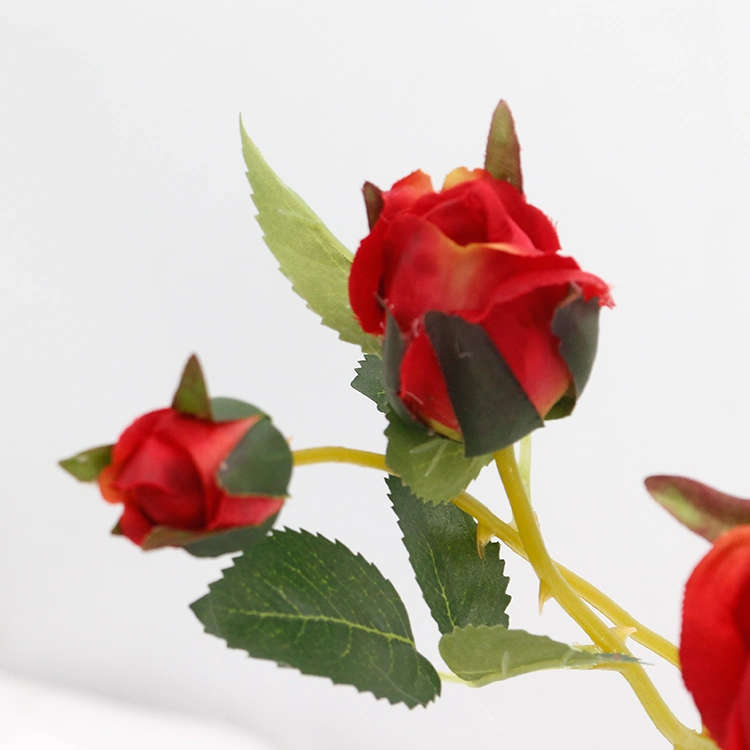 Valentine Days Gift Rose Flower Festival Flower Romantic Decoration Artificial Rose Flower Arrangement