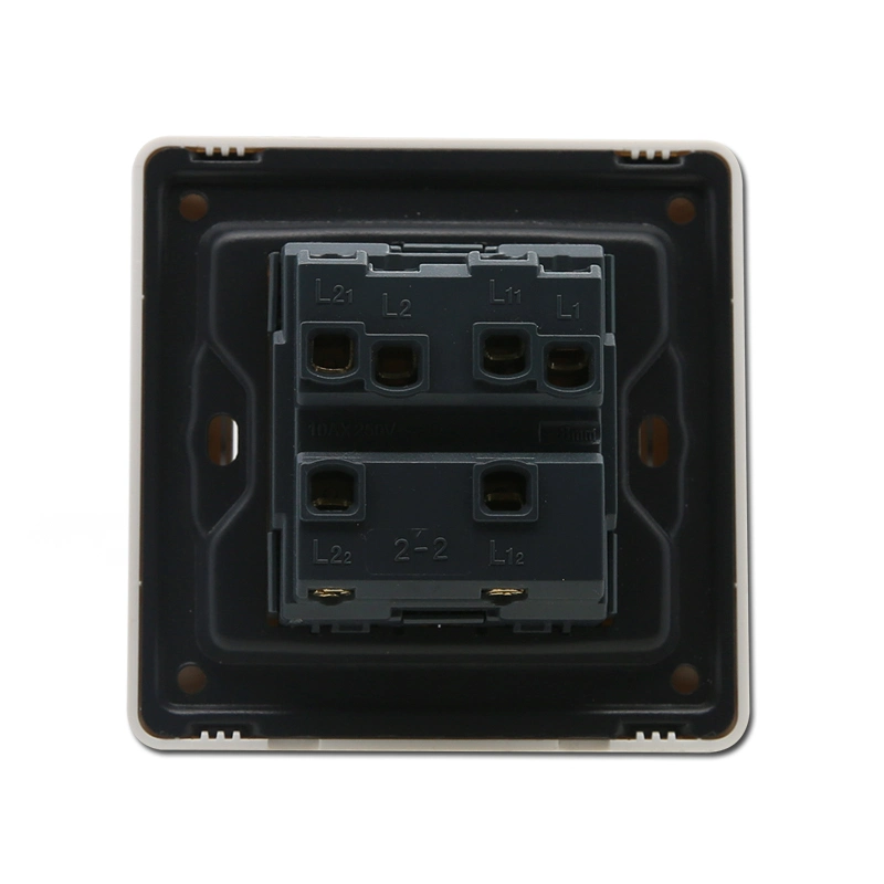 2 Gang PC Electric Switch (PCT002)