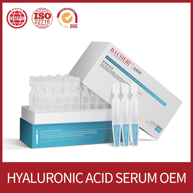 Organic Anti Aging Hyaluronic Acid Serum for Whitening Skin Care