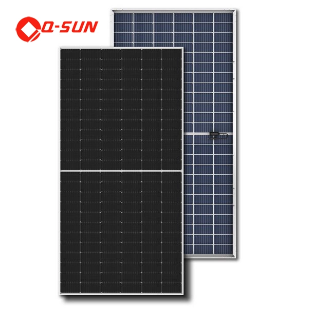 Половина сотовый моно солнечных батарей модуля 545W 550 Вт 570W Bifacial PV панелей