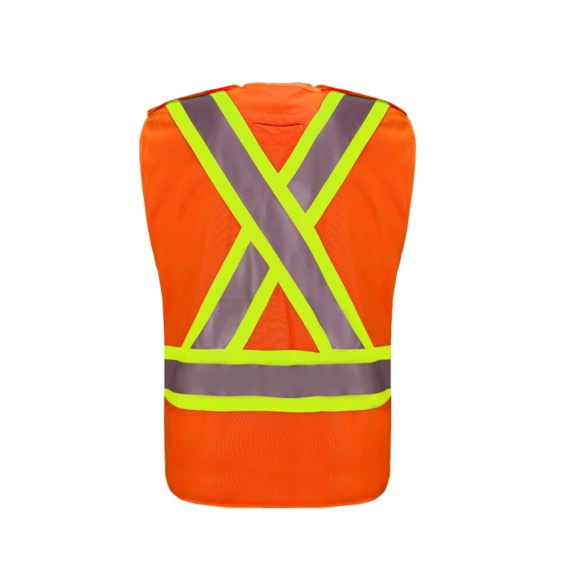 Hi Viz Reflective Running Safety Vest Construction Gear Protective Wear