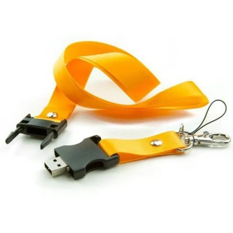 Neck Strap Weave String Flash Drive Custom Logo for Keys ID Card