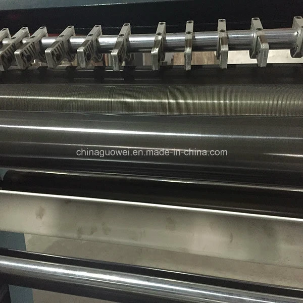 Alta velocidade de máquina de corte longitudinal de papel controlados por PLC em 200 m/min
