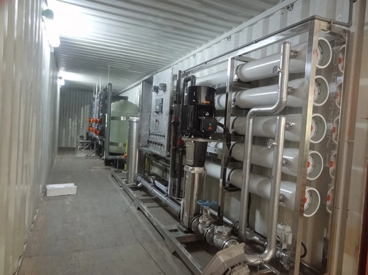 50t/D Containerized Farm Watering/Irrigating Equipment/Facilities-Deep Well Water Desalination RO Device