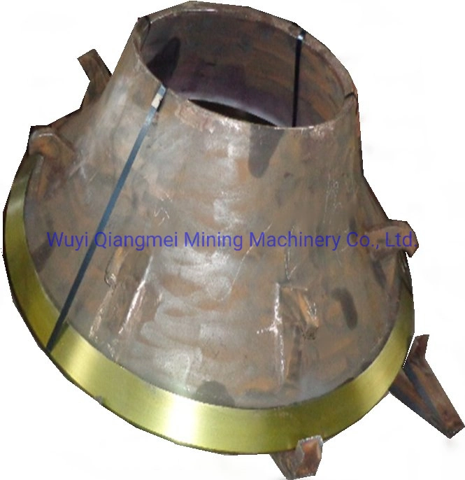 Hot Sale Various Brands Cone Crusher Parts Mantle Concave Bowl Liner