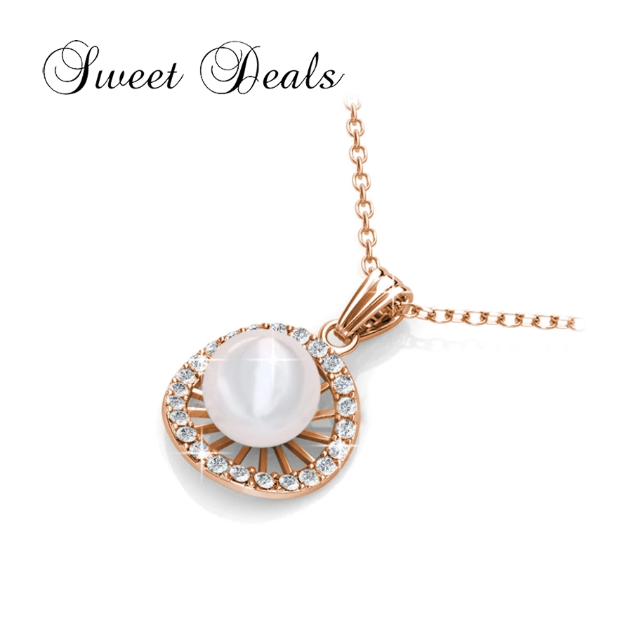 Fashionable Personality Pearl Necklace with S925 Silver Necklace Jewelry