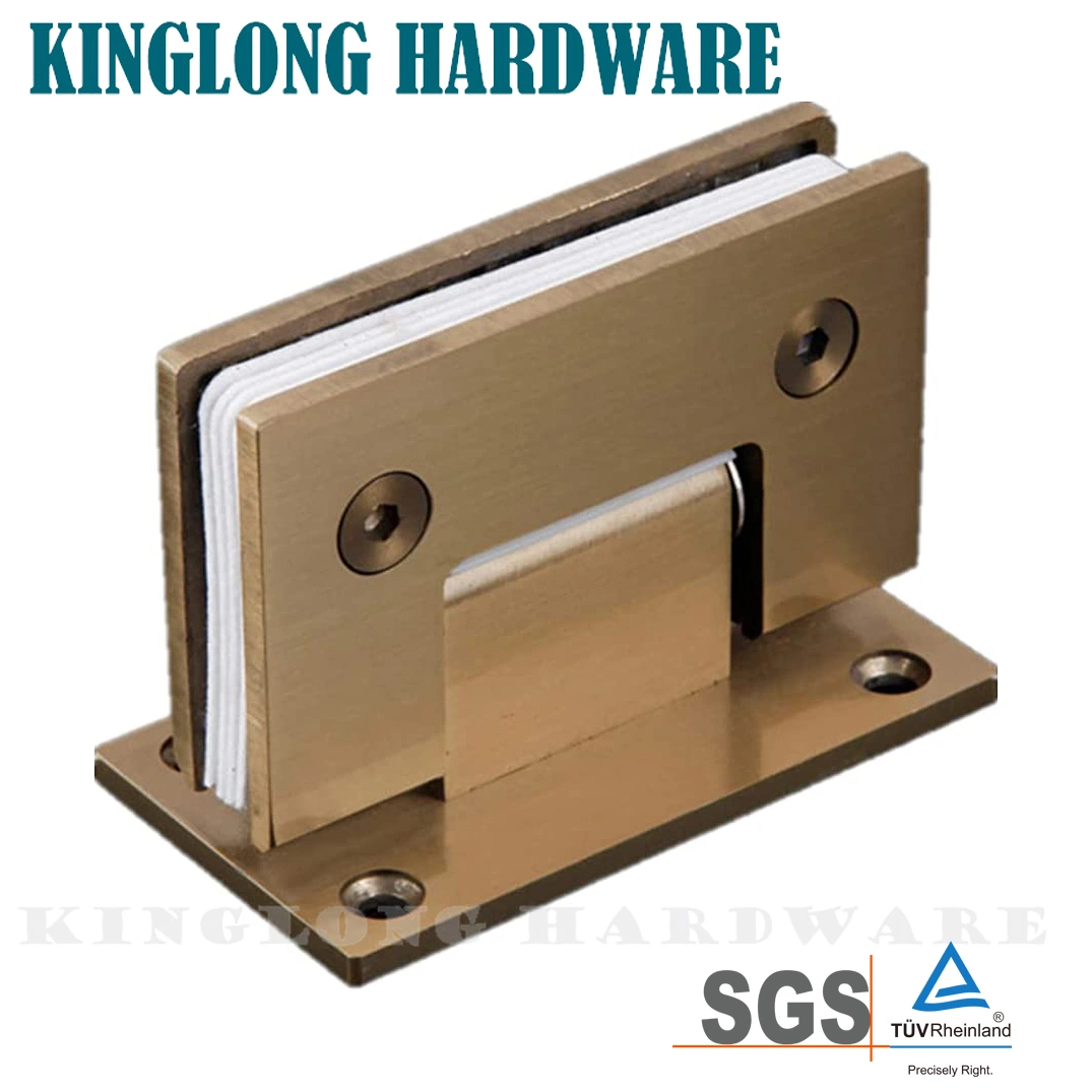 Furniture Glass Door Hardware Copper Shower Hinge