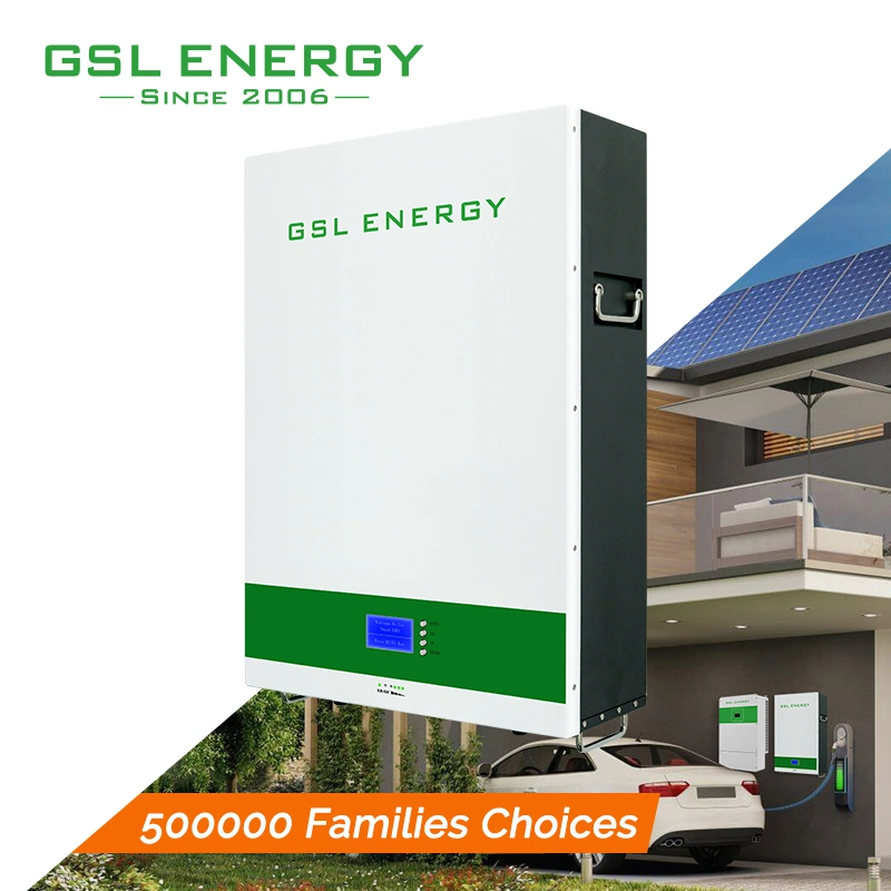 GSL Haushalt Energie Energie Wand OEM angepasst 48V 100Ah 200Ah LiFePO4 Speicher Batterie 5kw 10kw Hybrid-Solarsystem