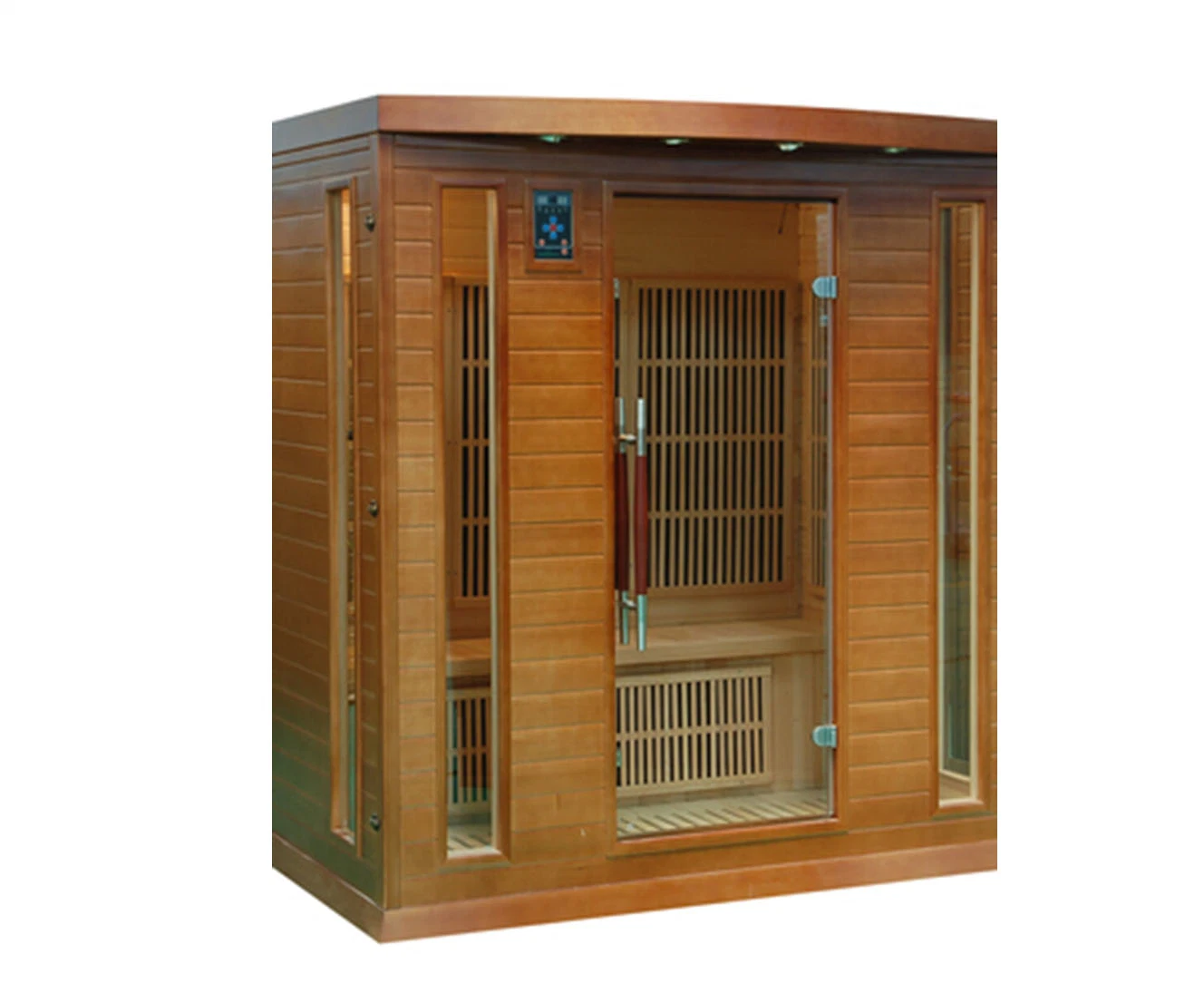 2022 Luxurious Far Infrared Sauna Red Cedar Solid Wood Sauna Room