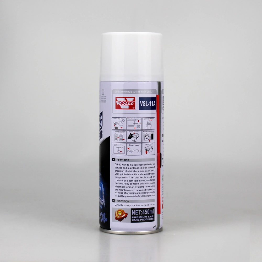 Aerosol Auto Reiniger Spray Private Label Elektronische Kontakt Reiniger