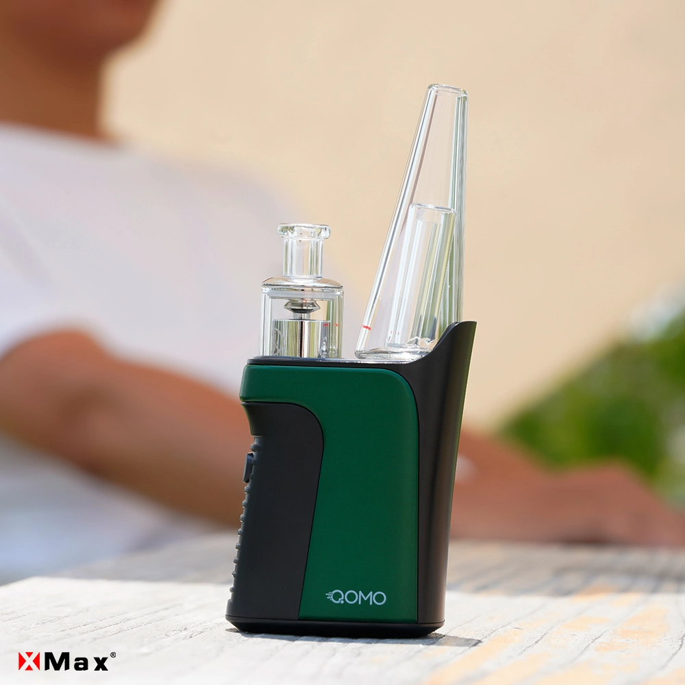 Воздействия Xmax Qomo Enail сухой травы DAB-Rig воск испаритель E-Cig воск испаритель