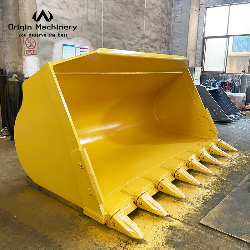 WA500-6 Front End Wheel Loader Parts Rock Stone Bucket Custom Made Earth Bucket Teeth /Rock Bucket Teeth