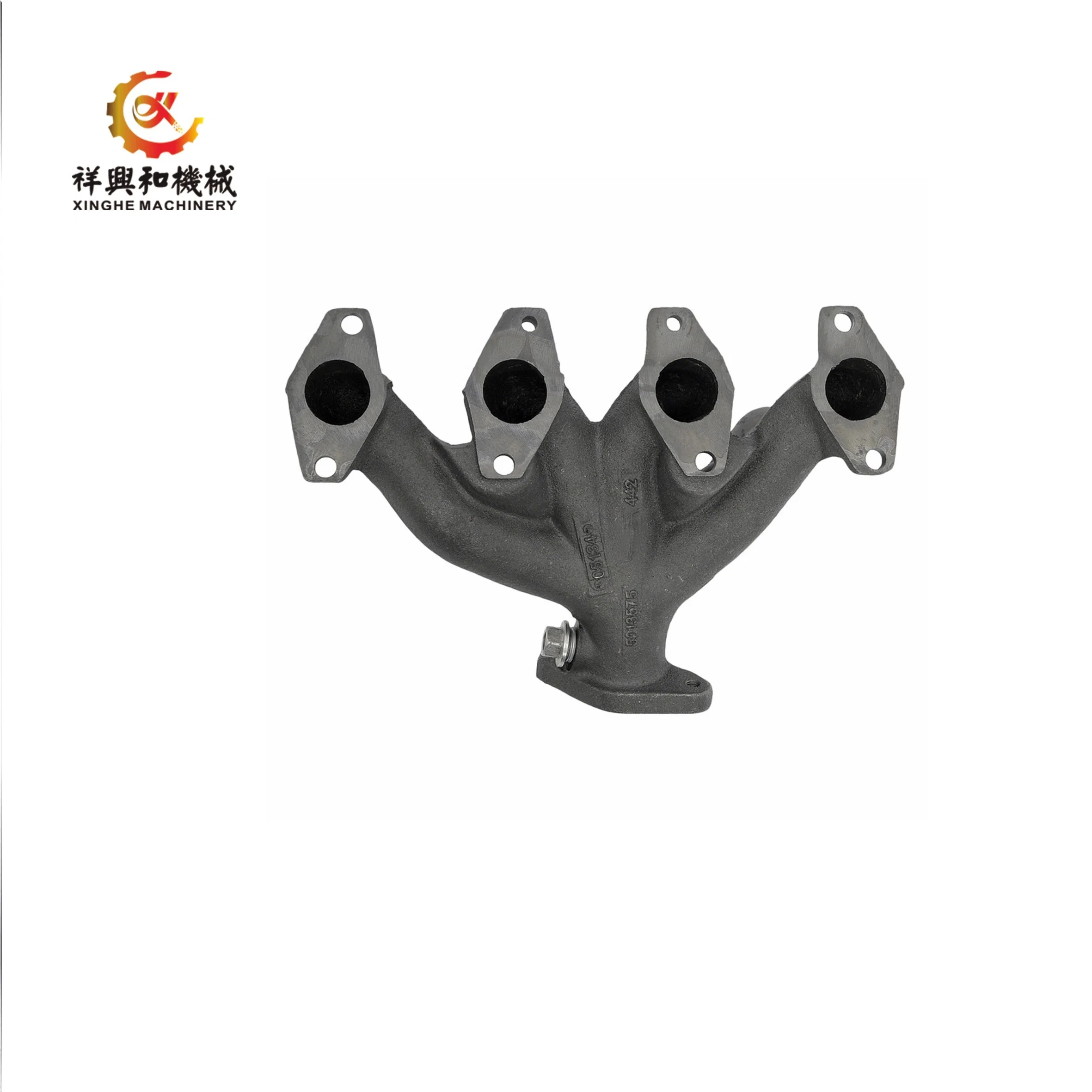 OEM Aluminum Engine Parts Sand Casting Auto Parts Manifold Exhaust