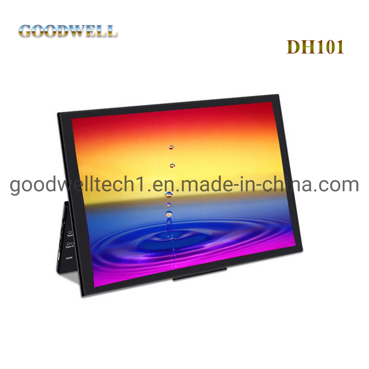 Slim and Lightweight 10.1" Touch LCD display 1280X 800 IPS Panel