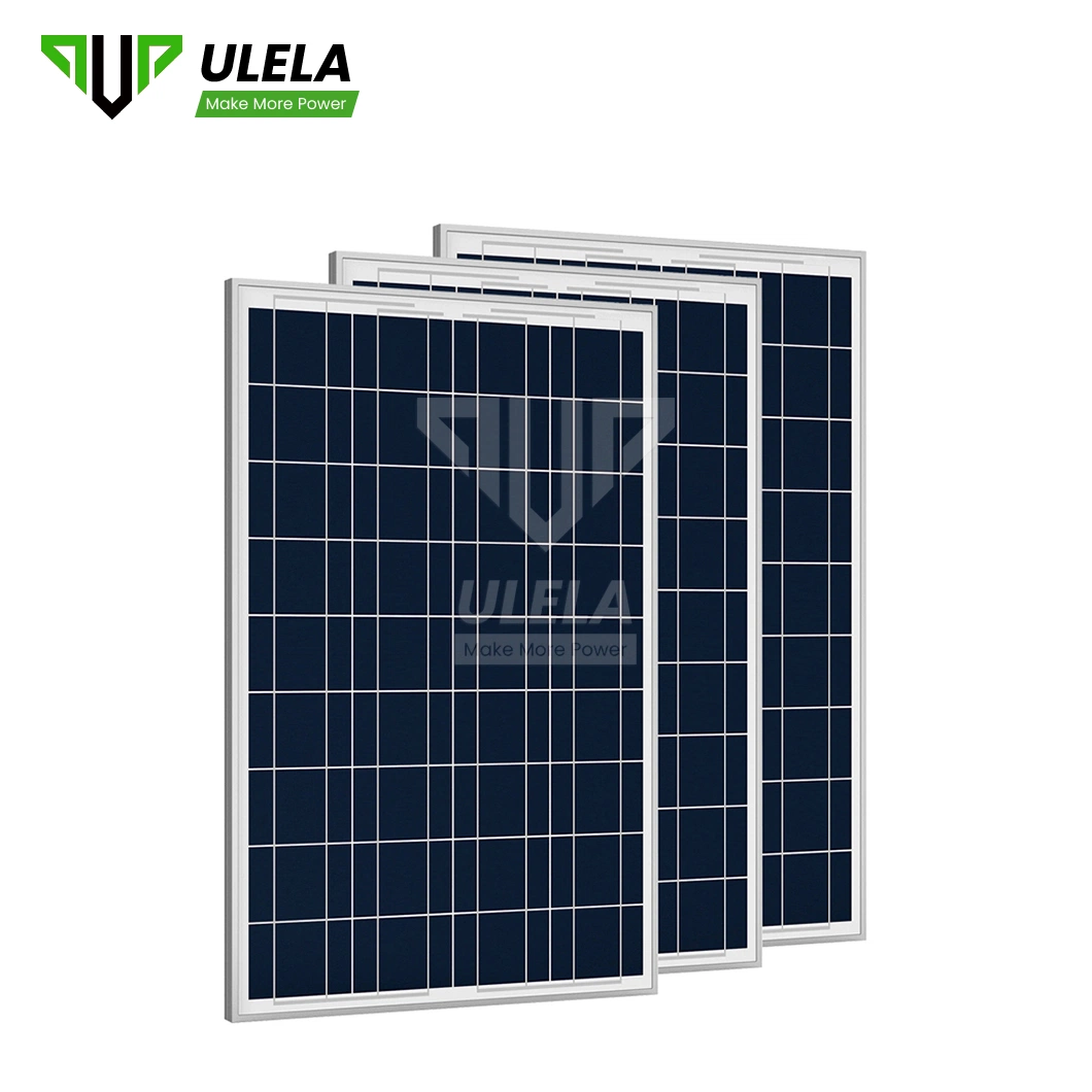 Ulela Thin Film Flexible Solar Panel Suppliers Polycrystalline Solar Cells Portable China 158mm 250W 60 Cells Poly Solar Panel