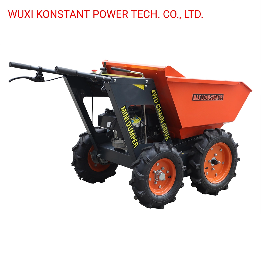 Mini Dumper Power Barrow with Battery Start and E Tipping