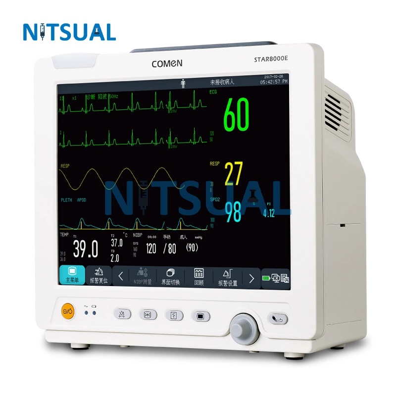 Tragbarer medizinischer Multi Parameter Monitoring-Gerät Comen ITS Patientenmonitor