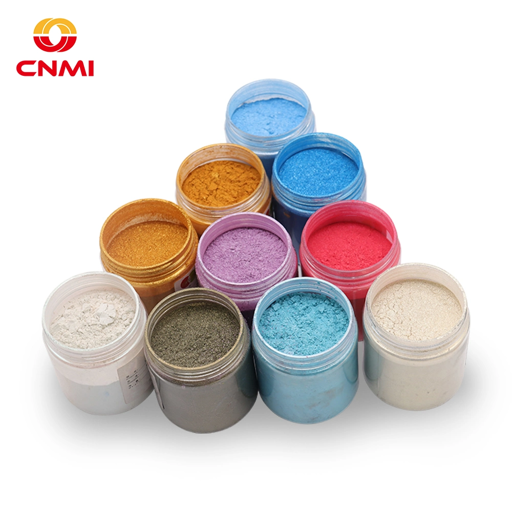 CNMI Mica Powder Pigment 600 لون لشفة Apoxy Resin شمعة طلاء الصابون اللامع، إلخ