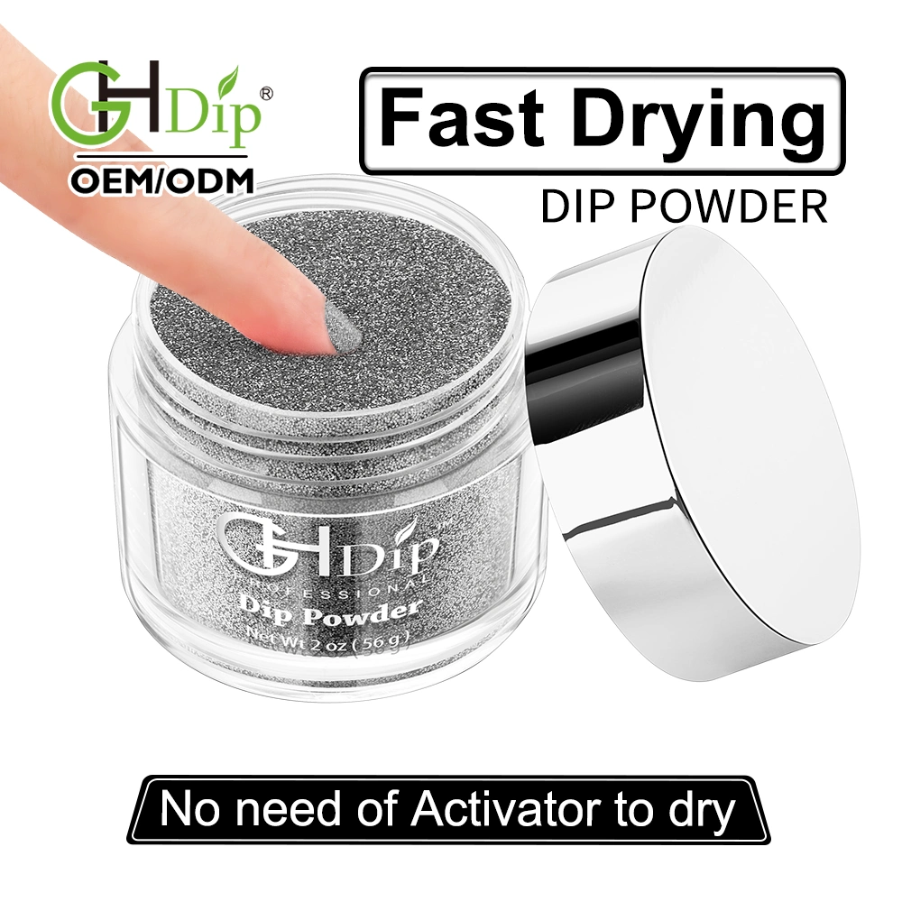 Shiny Glitter DIP Nails Fast Drying Dipping Powder 1000 Colors