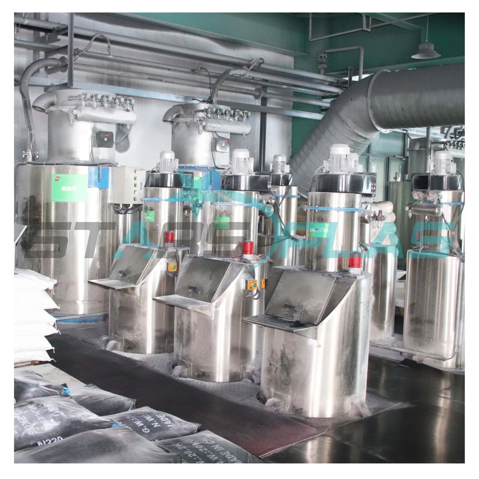 Starsplas 1500 6000 Automatic Plastic Mixing Dosing Machine for Spc Production Line