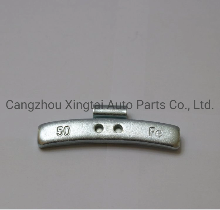 Equipment Hot Sale Fe Clip-on Wheel Balance Weight for Steel Rims with Zinc Plated