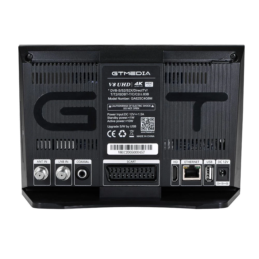 Gtmedia V8 UHD 4K оптом Youtube Бесплатный IPTV спутниковый декодер DVB-S2+T2+кабельный интернет-ресивер