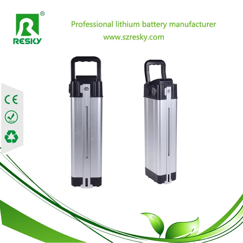 Silverfish Aluminum 36V 10ah Li-ion Battery for Moutain Ebike