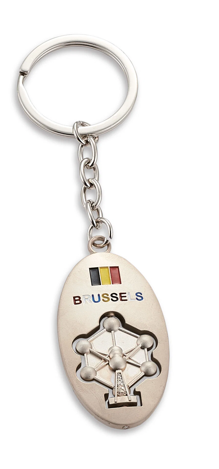 Zinc Alloy Embossed Sea Series Key Chain for Aruba Souvenir