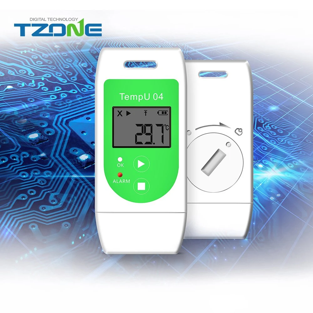 Temperature Humidity Data Logger LCD Display Temp/Rh USB Data Recorder 32000 Data