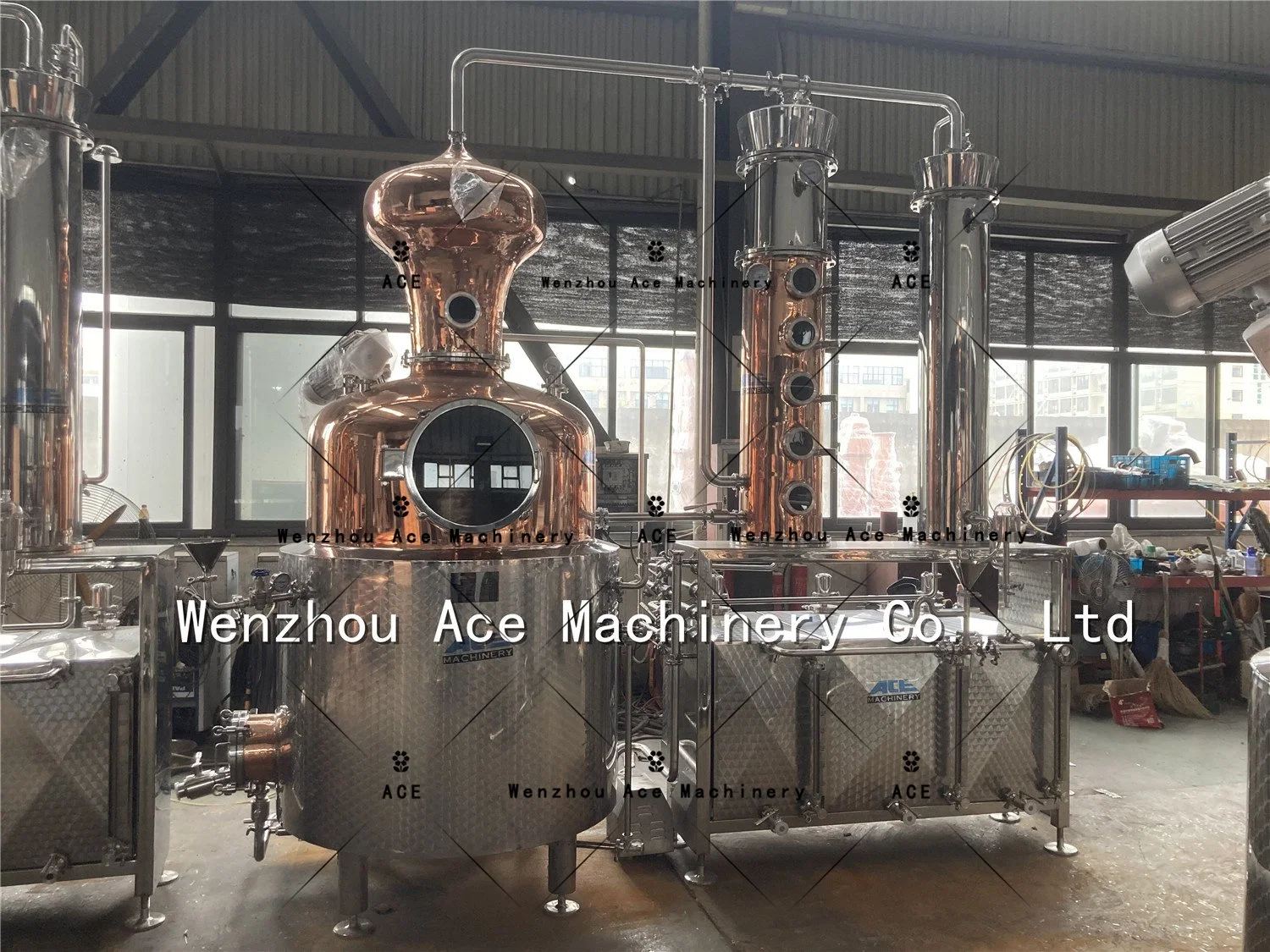 300L Copper Alcohol Distiller Whisky Wine Gin Vodka Brandy Alembic Home Moonshine Still Spirits Boiler