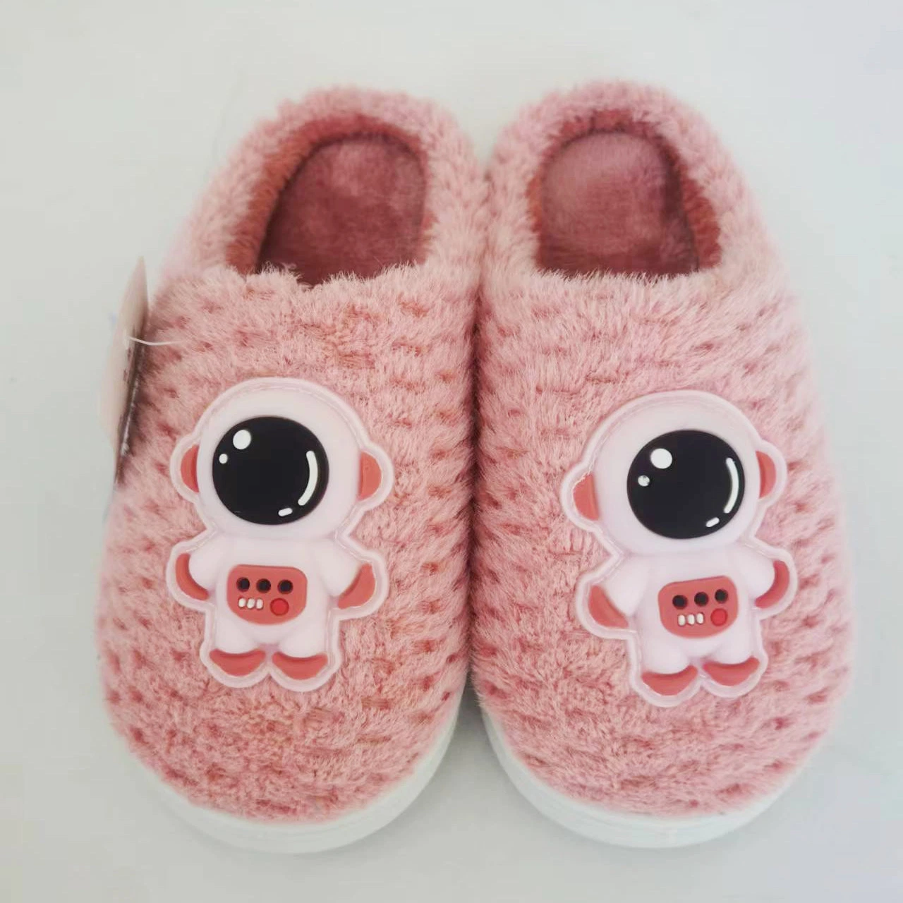 Winter Autumn Children Kids Girls Boys Colorful Fabric Home Indoor Slippers Shoes