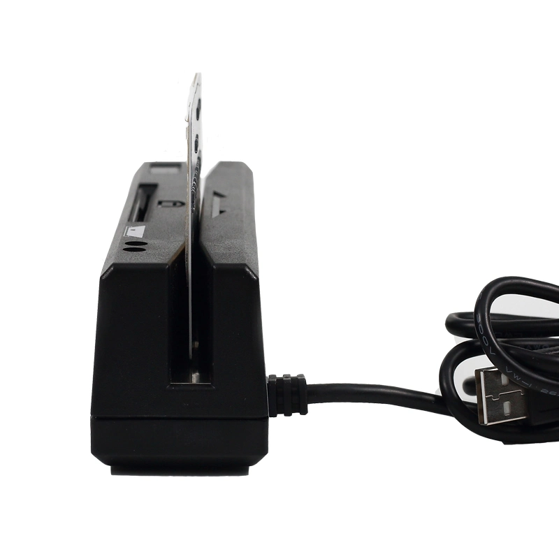 Lecteur de carte à bande magnétique sans contact multifonction USB Hcc110 (HCC-110)