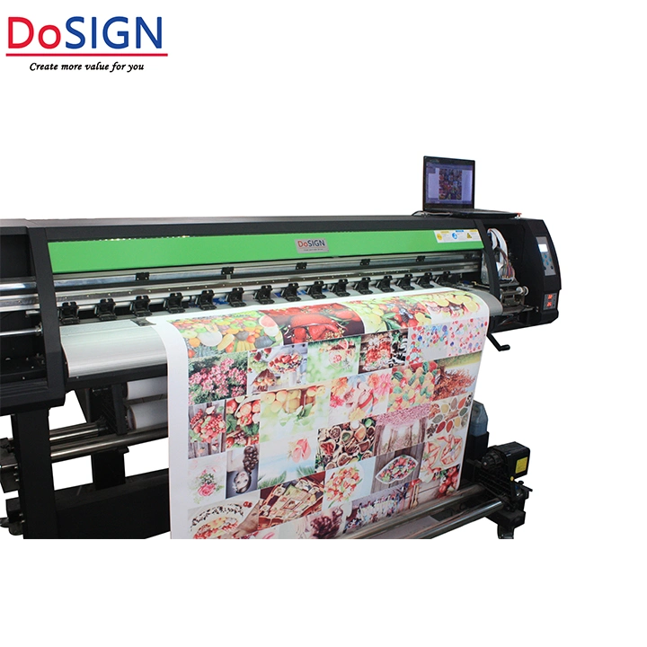 Free Delivery 5FT Dx7 Dx5 XP600 Digital Inkjet Eco Solvent Printer Flex Banner Printing Machine