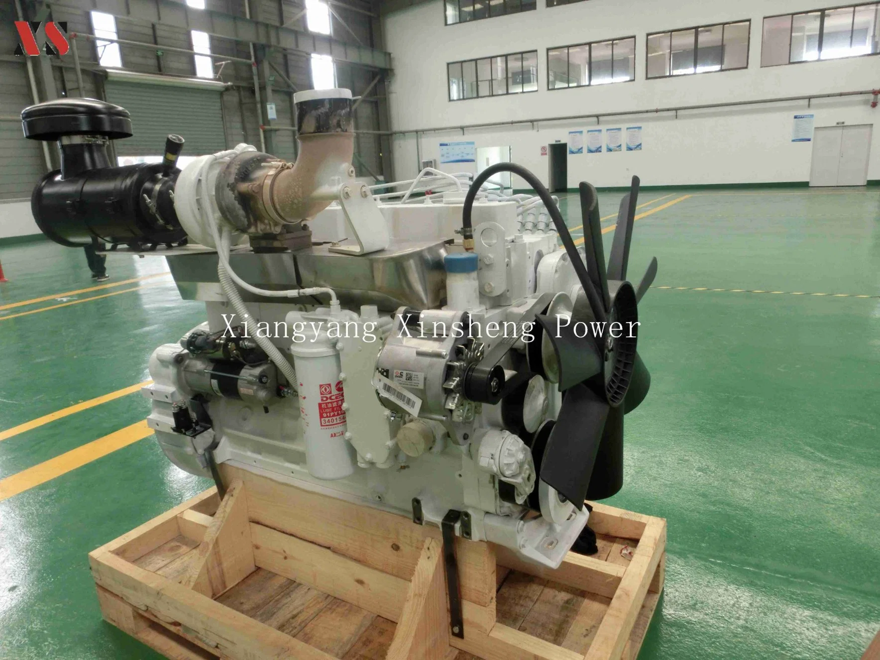 115kw 50Hz 6CT8.3-GM115 Marine Generator with Cummins Diesel Engine