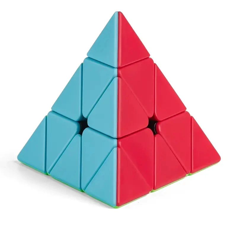 High Cost-Effective 2X2 3X3 4X4 5X5 Smooth Triangle Speedcube Kids Stickerless Speed Puzzle Toy Magic Rubiks Cube