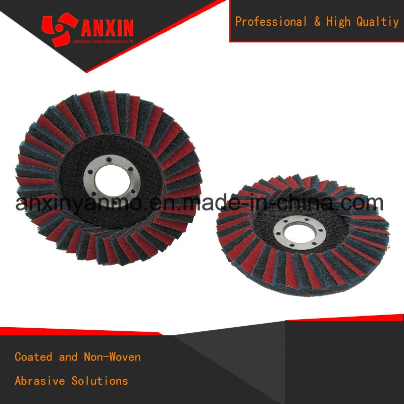 Non-Woven Material with Abrasive Cloth Polishing Pad