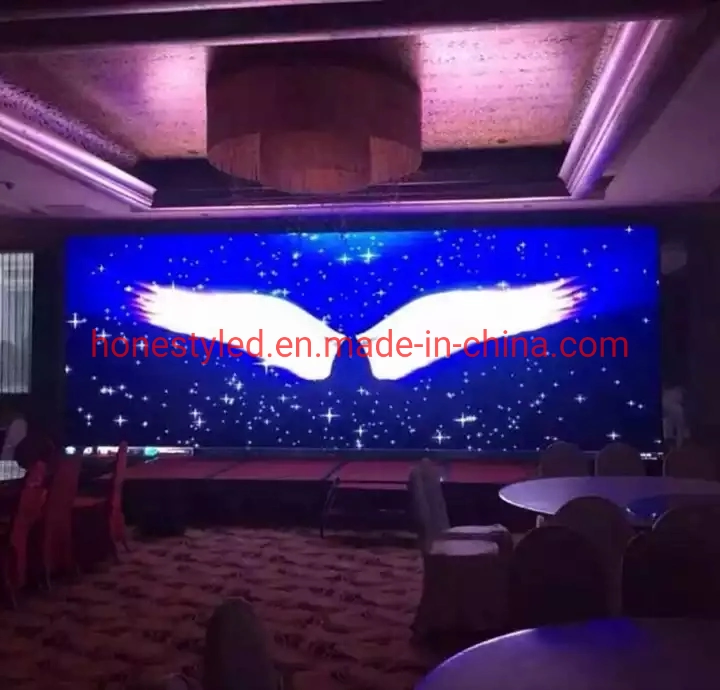 Nuevo diseño de alta definición 1080p Full HD Led video wall P2.9 P3.9 P4.8 La pantalla LED de interior de la fase de sucesos de fondo muestran