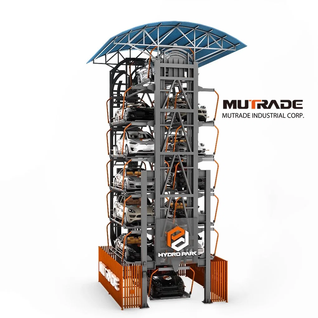 Estacionamento Automático Inteligente de Estacionamento Rotativo Vertical do Levante
