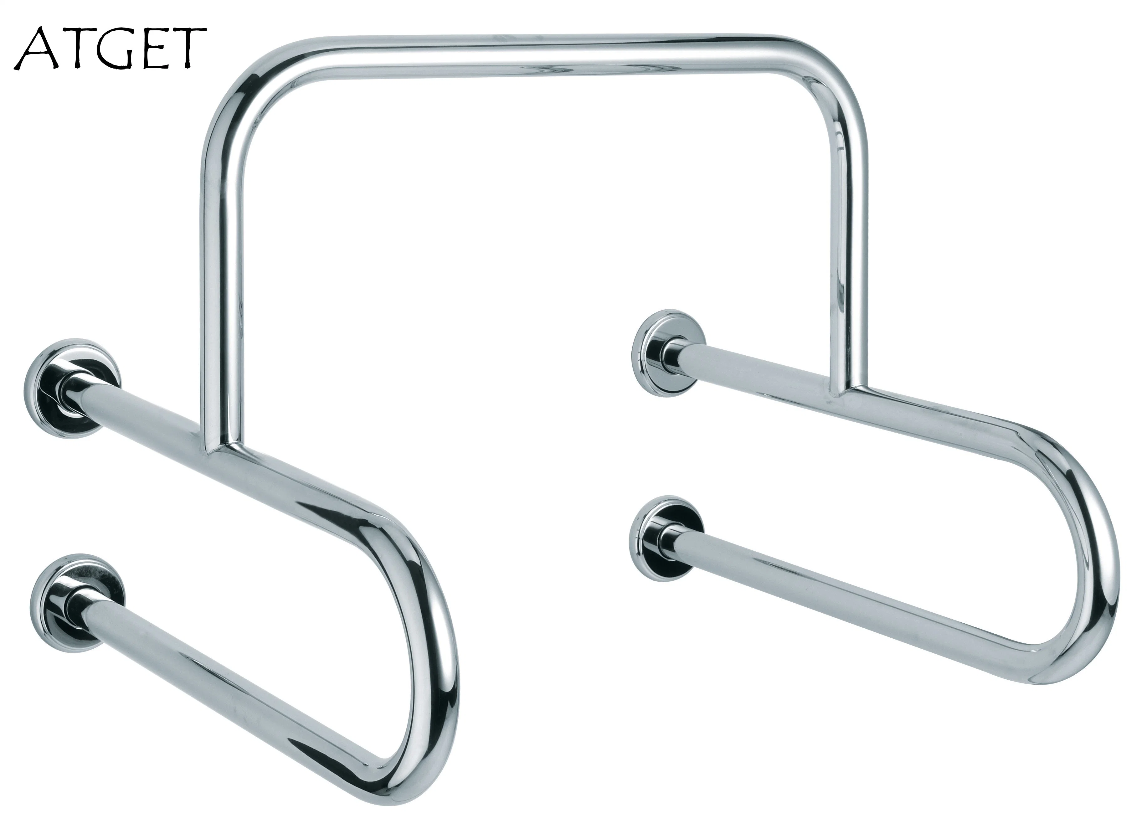 Bnh-9035A Stainless Steel U Shaped Grab Bar Safety Handrail with Paper Holder