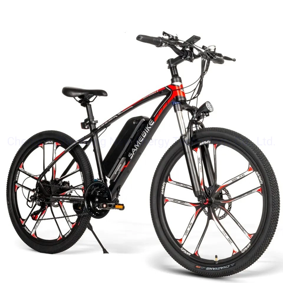 China Cheap 26inch Mountain Electric Bike with Lithium Battery MTB Ebike Electric Dirt Bicycle for Adults