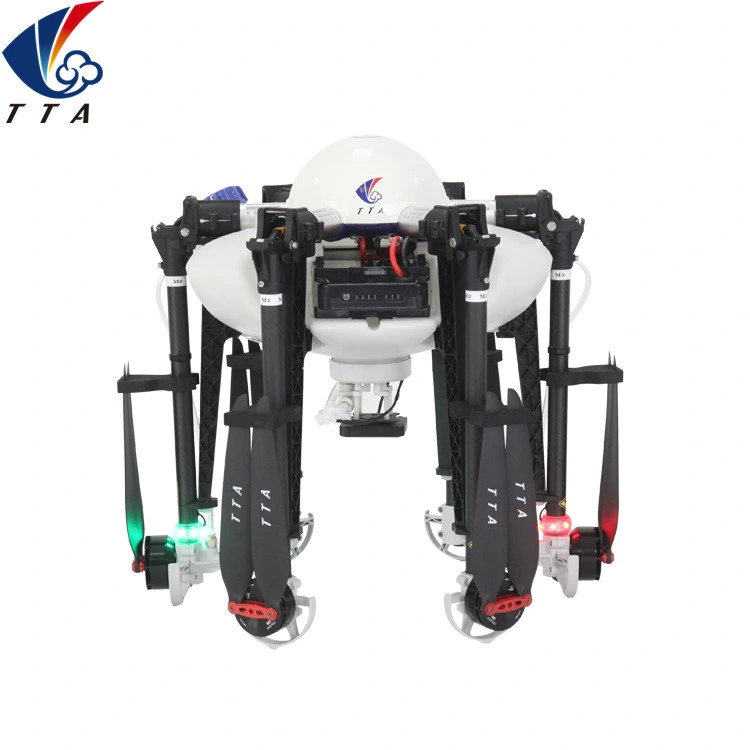 Tta Spray Drone Chine Agriculture Pulvérisateur Drone Fournisseur en gros Professionnel Aérien Photographie Uav ODM Personnalisé Fumigation Cultures Drone Pulvérisateur