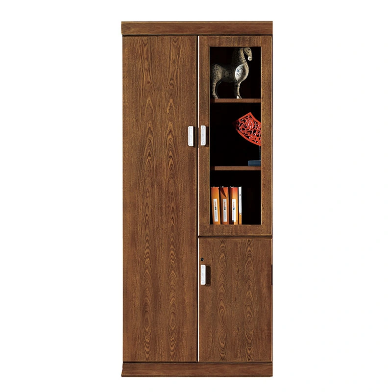 Cheap Price Office Filing 2 Glass Door Storage Cabinet