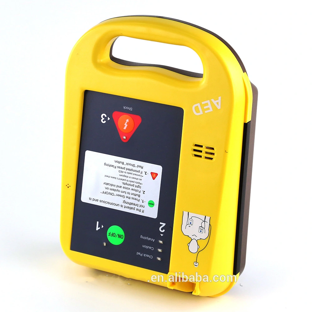 Cheap Medical Equipment Automated External Defibrillator Aed, Portable Biphasic Aed Defibrillator Monitor