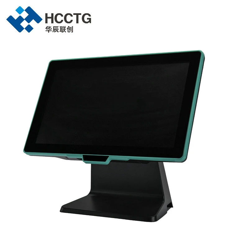 Comercio al por mayor de 14 pulgadas POS escritorio caja registradora electrónica Terminal con WiFi Android7.1 para restaurante Venta (HCC-A9650)
