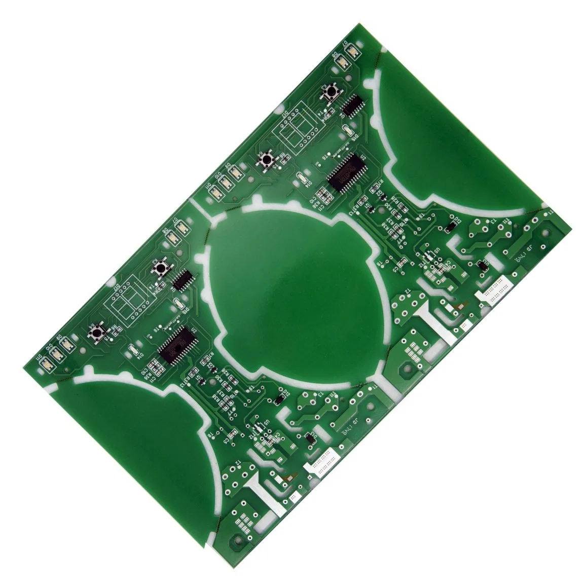 HASL Single Double Side Fr4 Multilayer OEM Calculator PCB Board