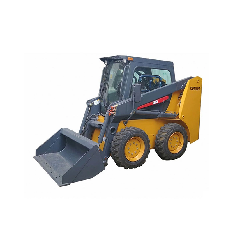 Lonking 1.2 Ton Diesel Mini Skid Steer Loader Cdm312 High Quality