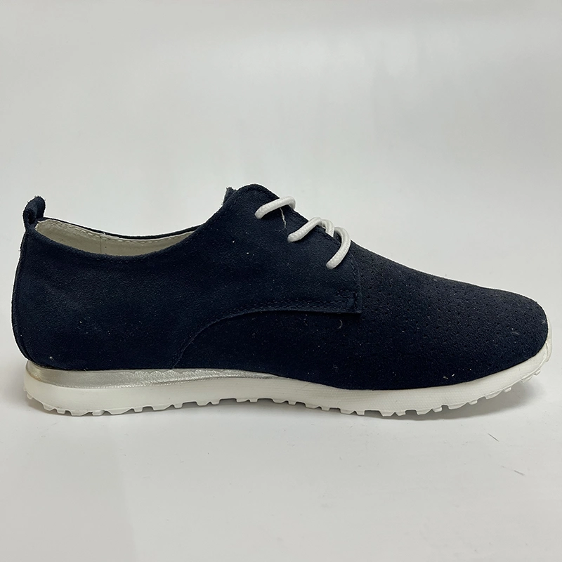 New Design Womens Suede Leather Casual Shoes